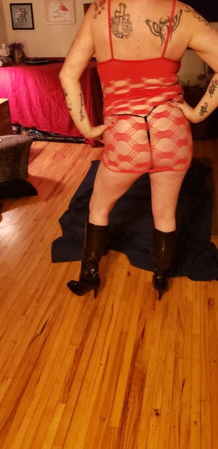 more in red
