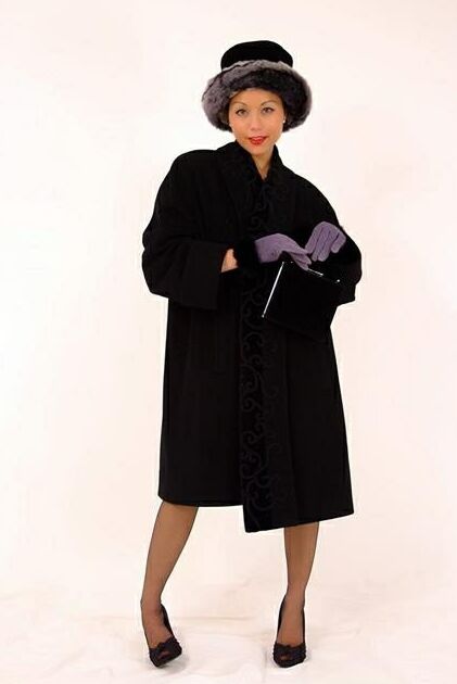 LadyElizabeth in a fur coat