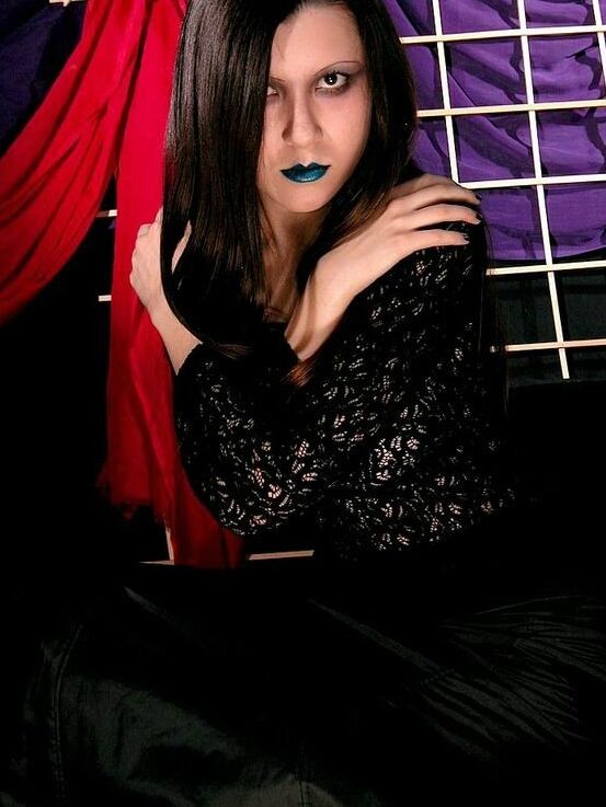 Angel in black panties and taking dick