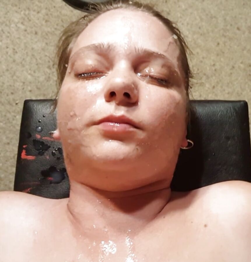Huge Load Facial Cumshot For BBW