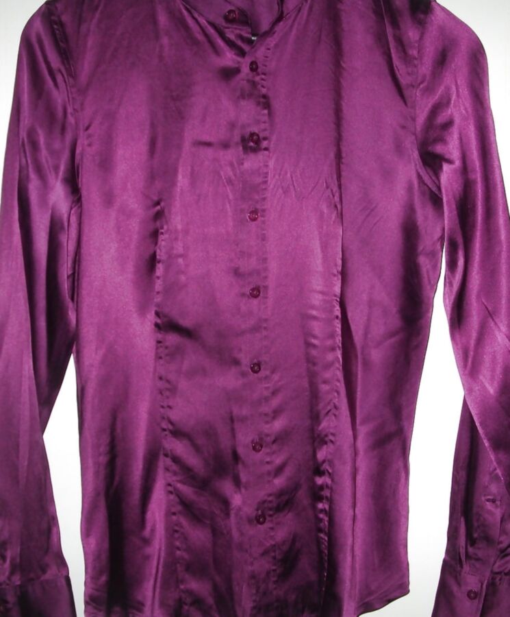 Silk and satin blouses
