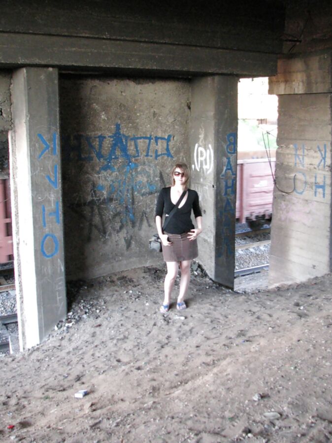 Titslapping under the bridge