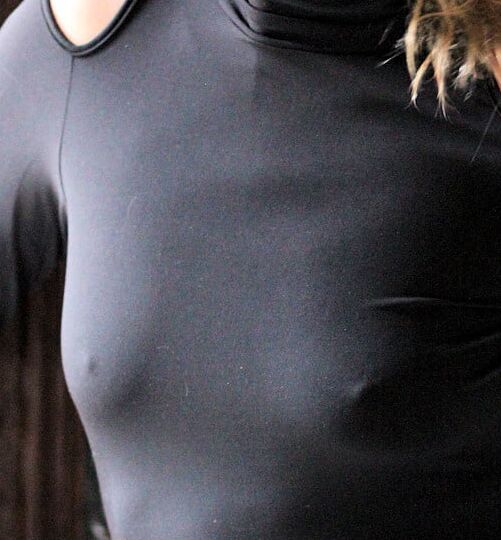 black see through bra more