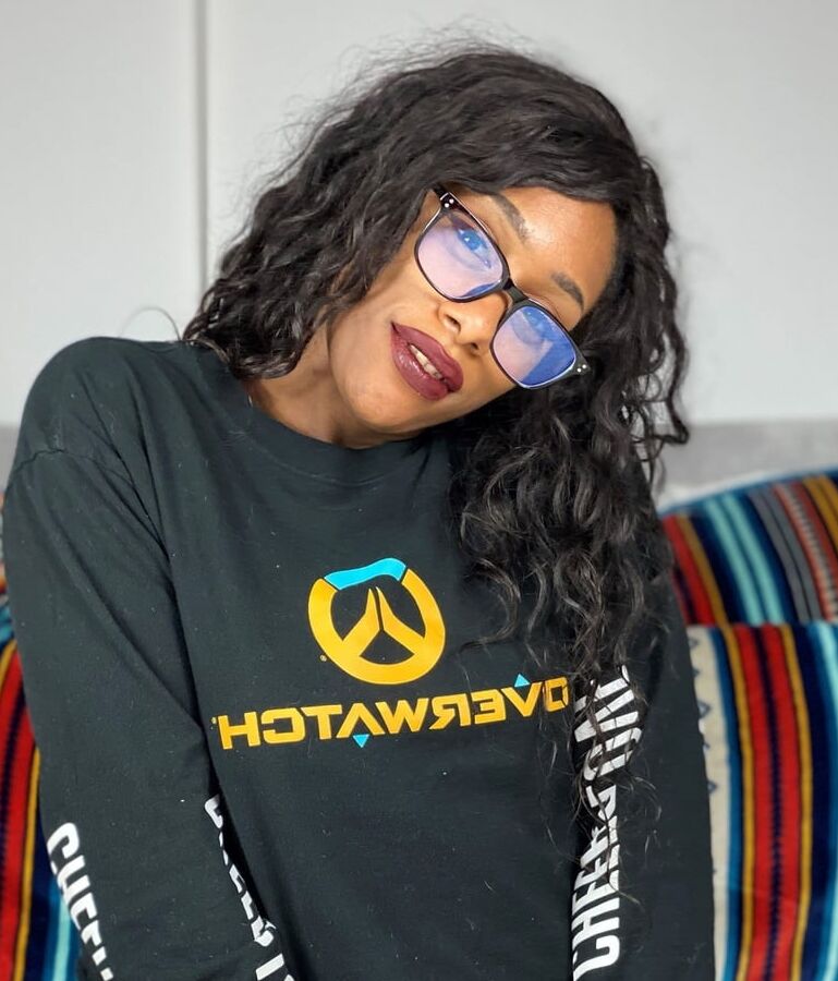 Cute black girlfriend