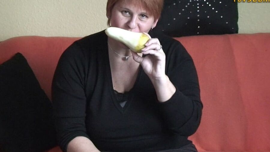 A PEAR my hot cunt