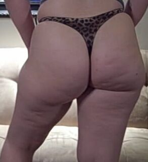Big Ass PAWG in Sexy Little Thong Panties