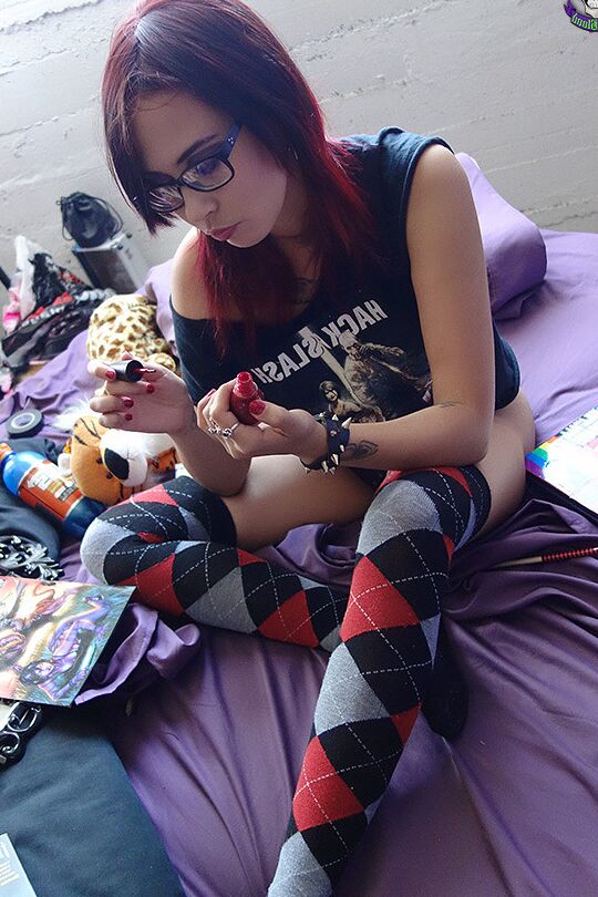 Nerd girl