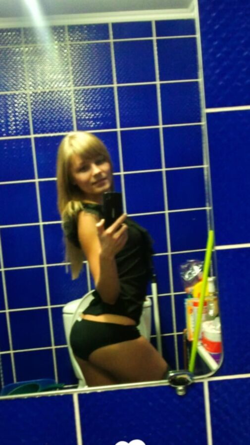 I just love taking nudes everywhere I go