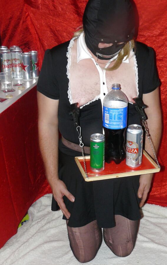 sissy slut in bar