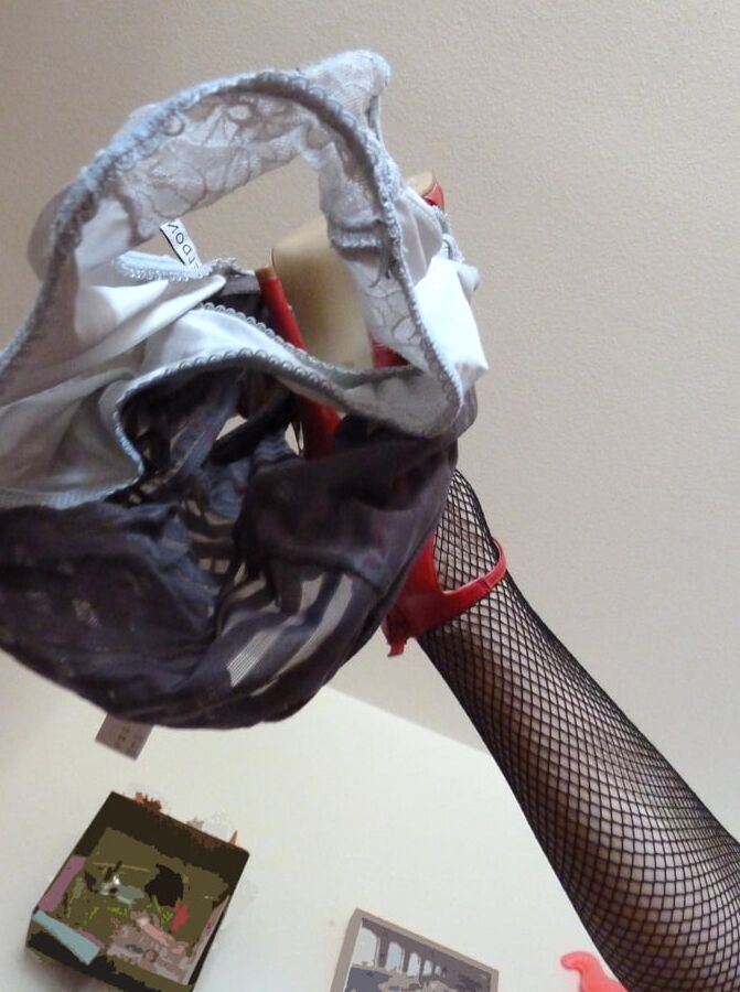 the pants of my wife, taken off for fucking