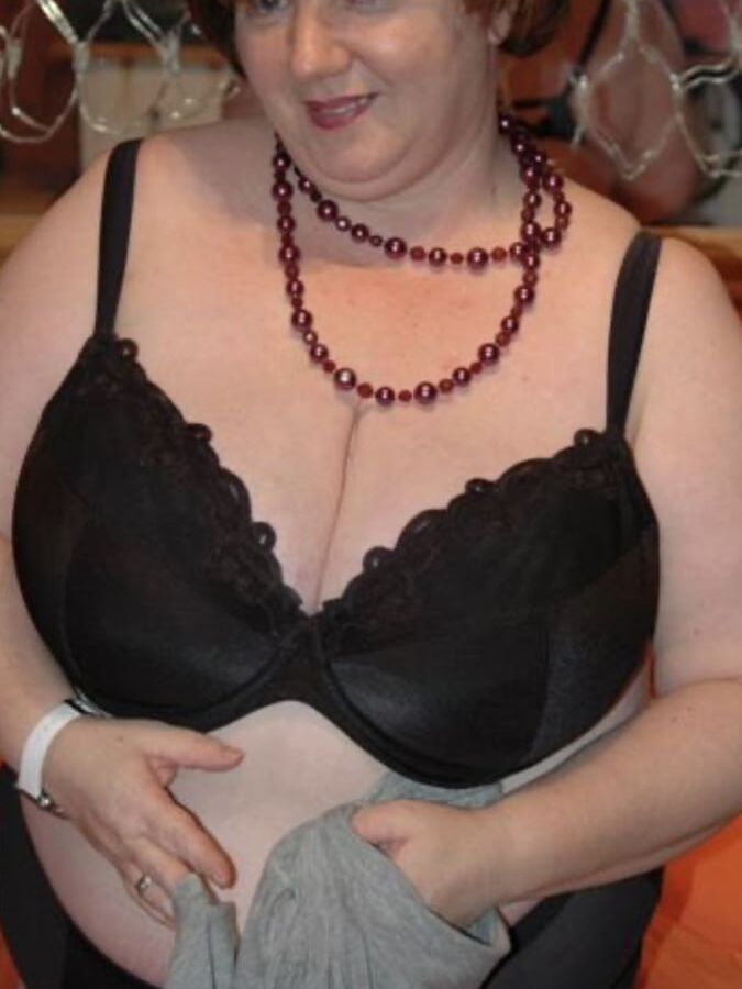 Chrisg Black Bra Tease