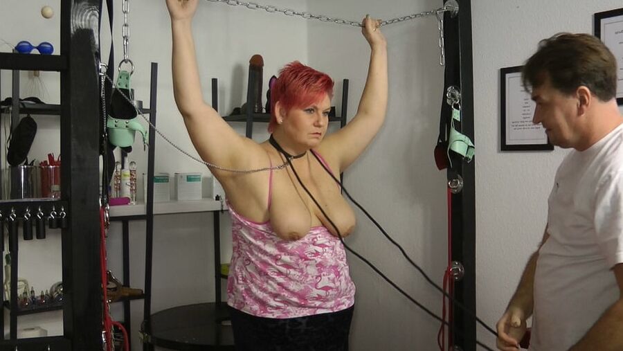 My tits - his toy