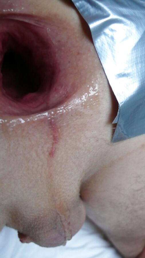 After al long break it&;s time to open my asshole big Gape