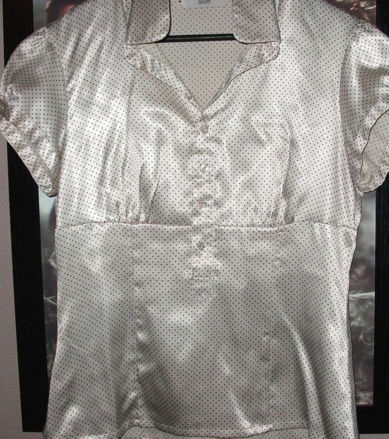 Silk and satin blouses
