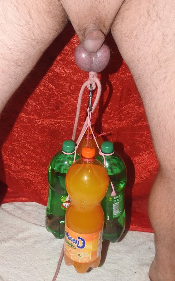 Bottle Play with my Balls
