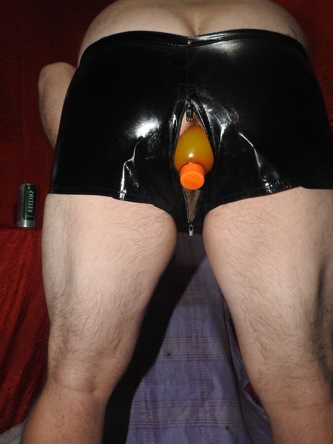 Bottle Fuck in Panty