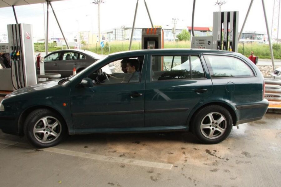 Granny gives me a ride downtown in the MatureVan
