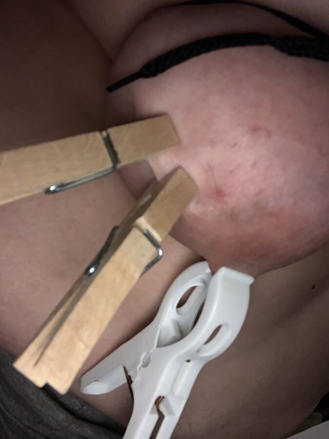 Double Tied and Clothespins