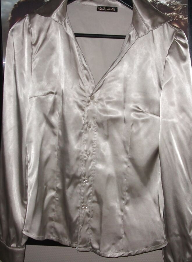Silk and satin blouses