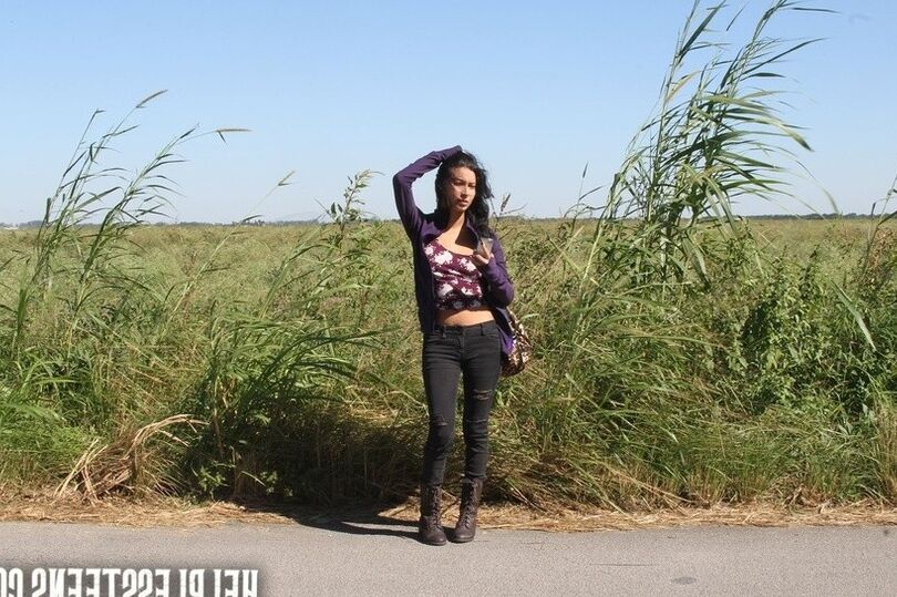 Hot and Horny in the Woods - Sexy Asian