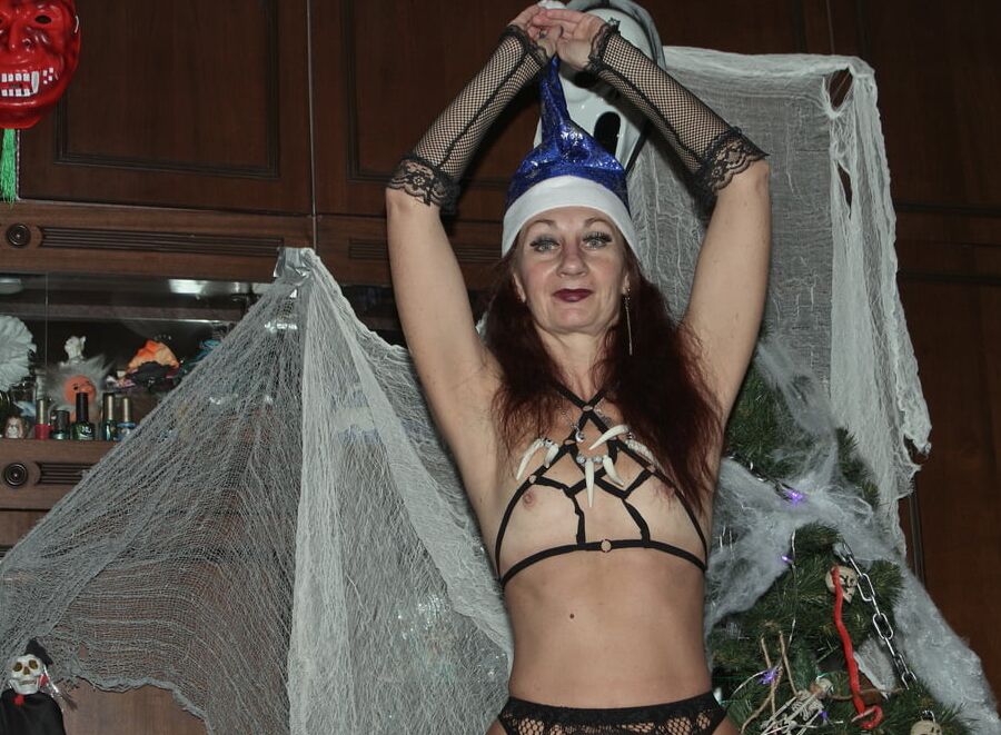 Under Christmas tree