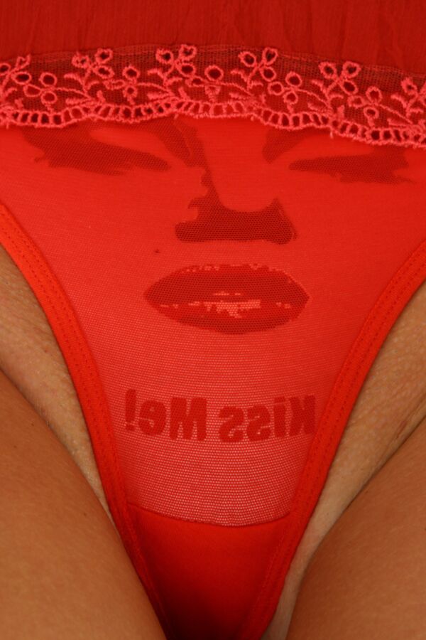See my Sexy Red Lingerie American Milf