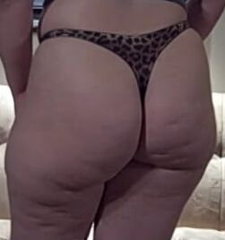 Big Ass PAWG in Sexy Little Thong Panties