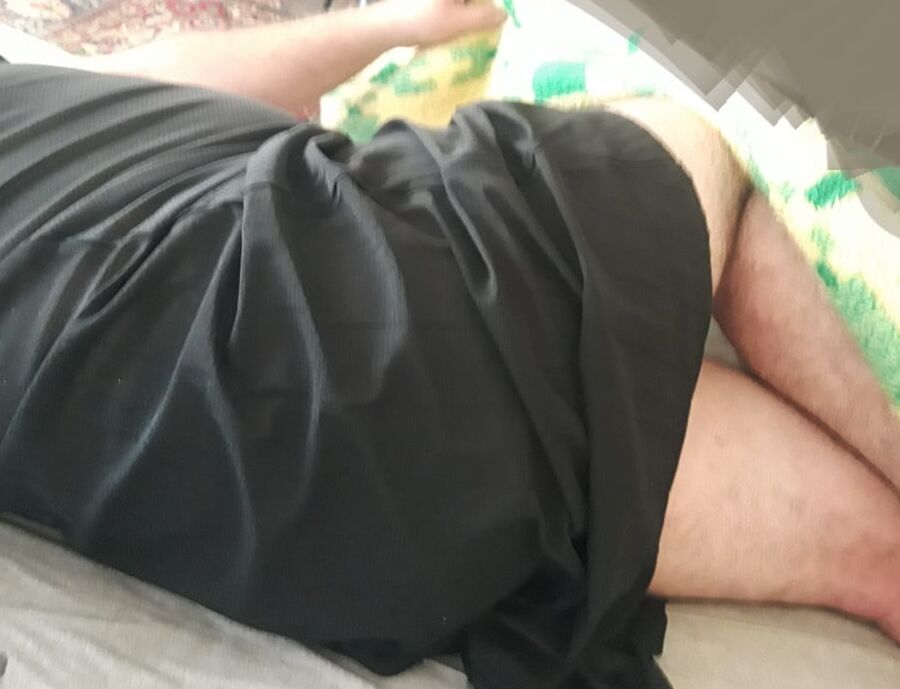 Sexy BBW Curvy Black Dress