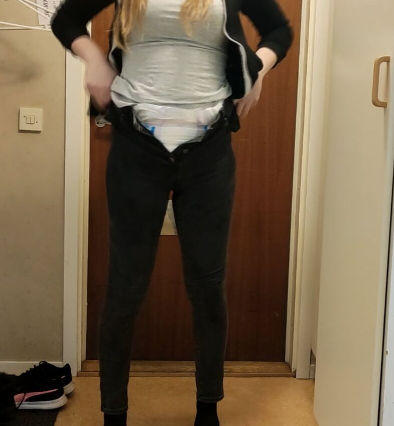 Me in diapers