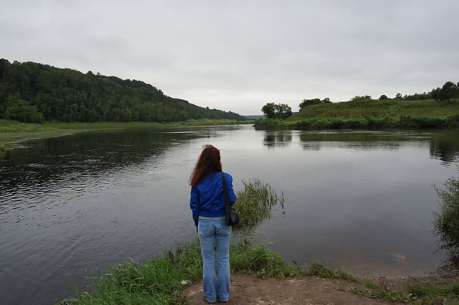 On junction Volga and Vazuza rivers Coooold!