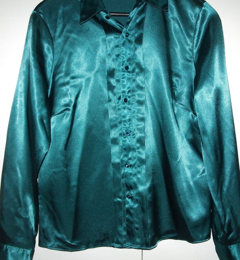 Silk and satin blouses