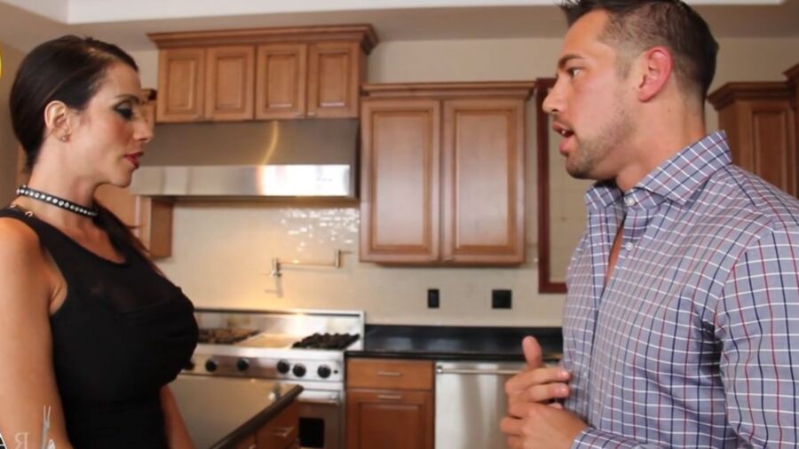 Curvy Latina wife Angel blows Logan