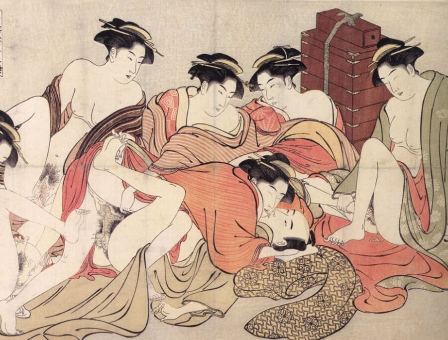 Shunga-Group Sex