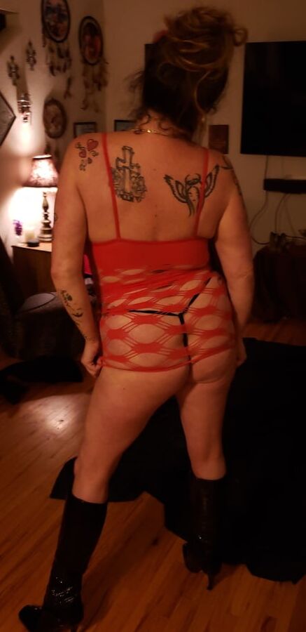 more in red