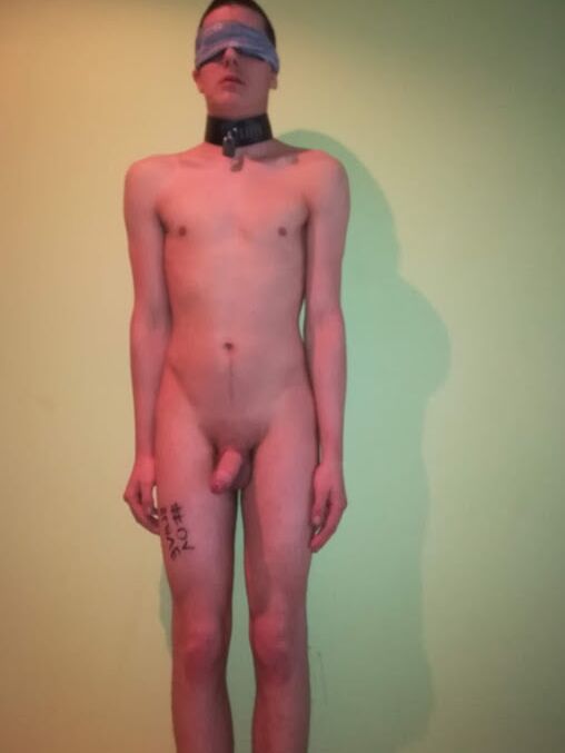 Submissive young slave whore (soles, ass,cock)