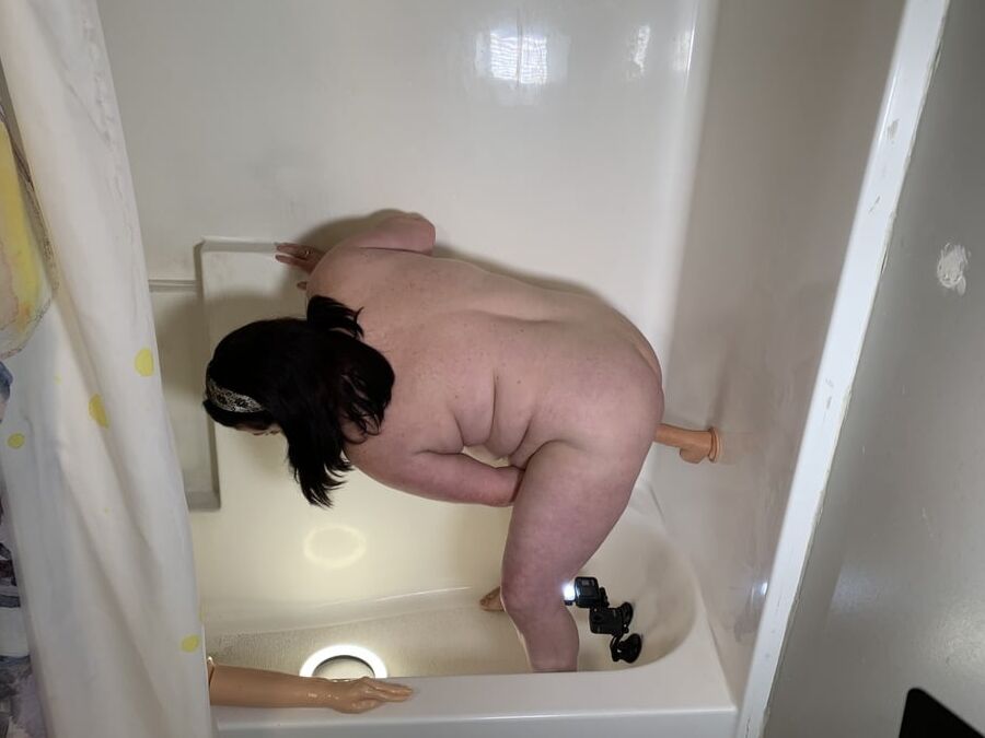 Sexy BBW Bathtime Playtime Photoset