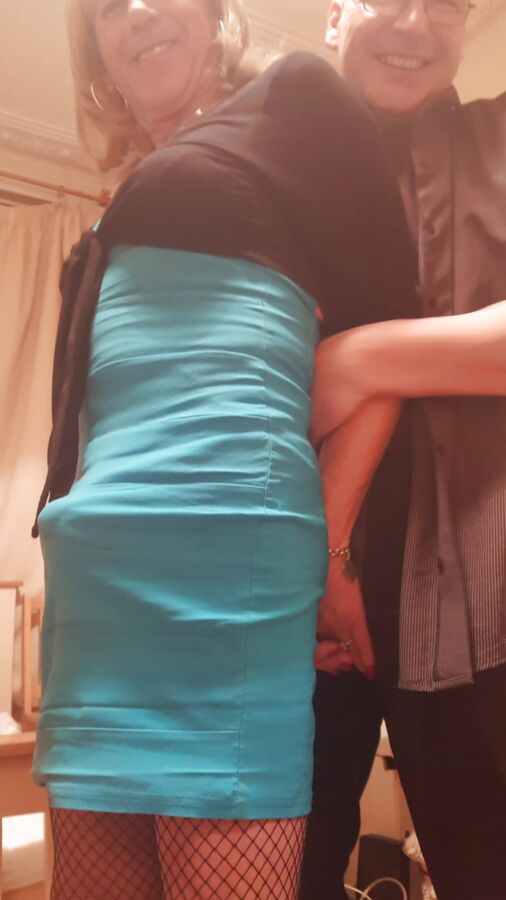 Sir Holding Pauline the T-Girl against the Wall
