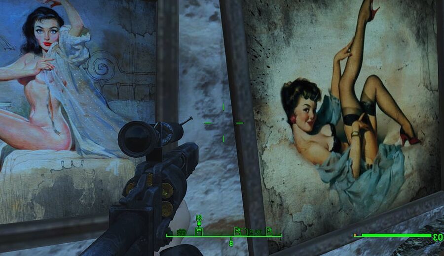 Erotic posters (Fallout )