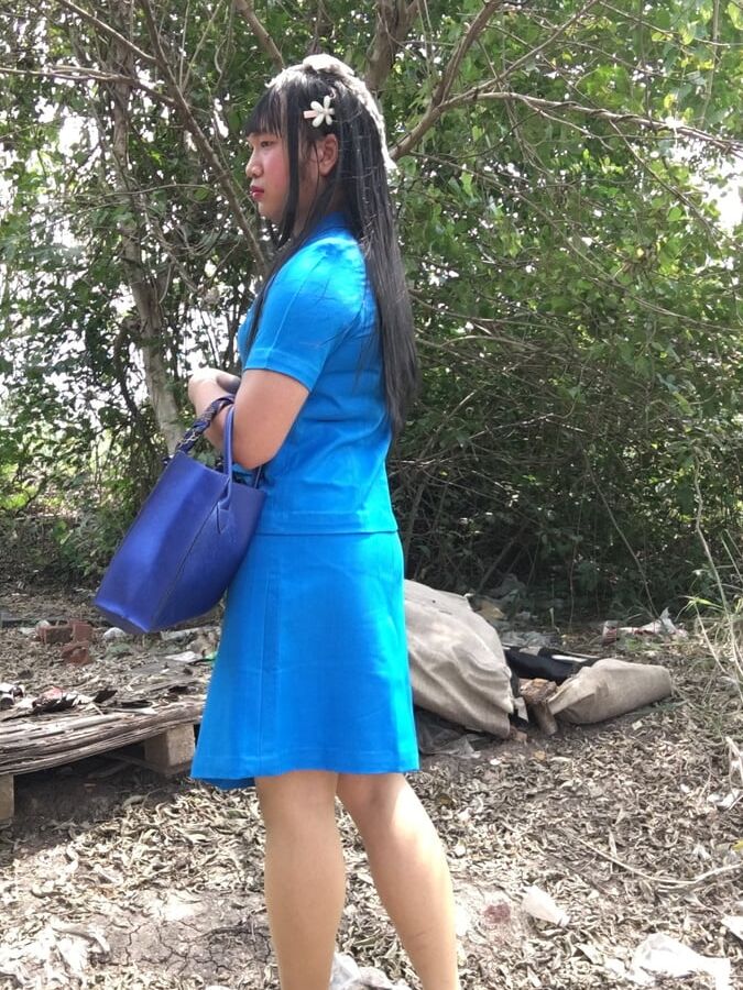 Thai ladyboy teacher Girl scout
