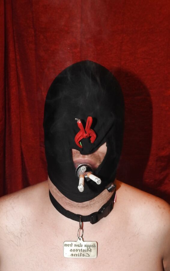 smoking ball gag.... --