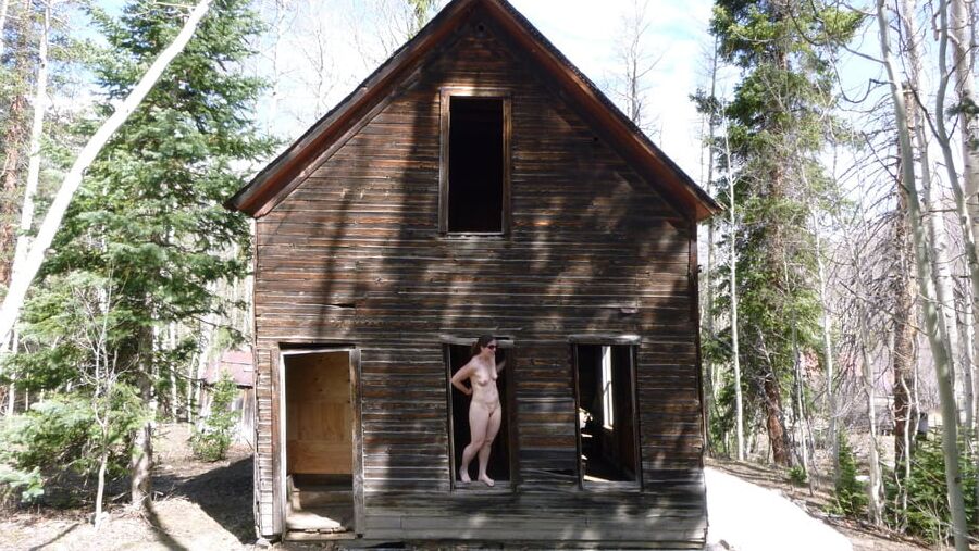 Camille Naked Outside