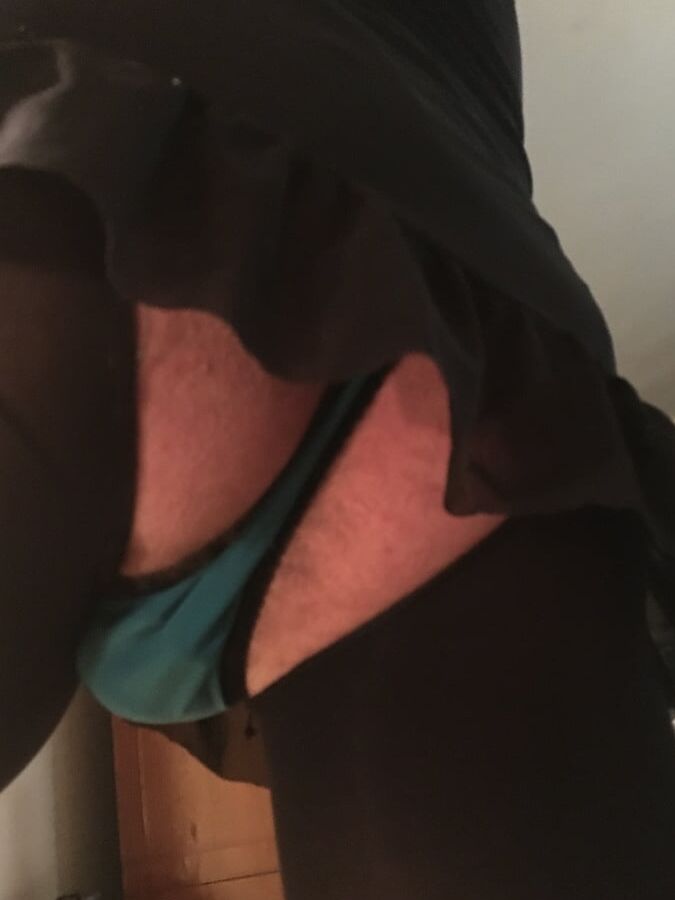 Sissy Sunday dressing up and craving Black cock and cum