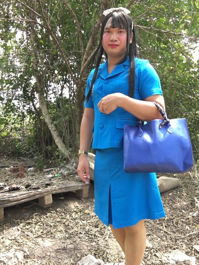 Thai ladyboy teacher Girl scout