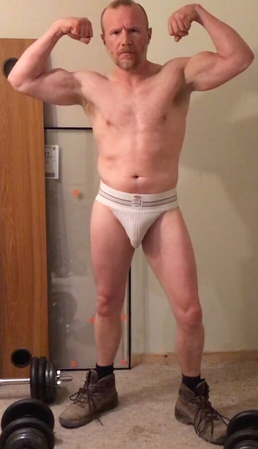 My muscular body and big inch cock