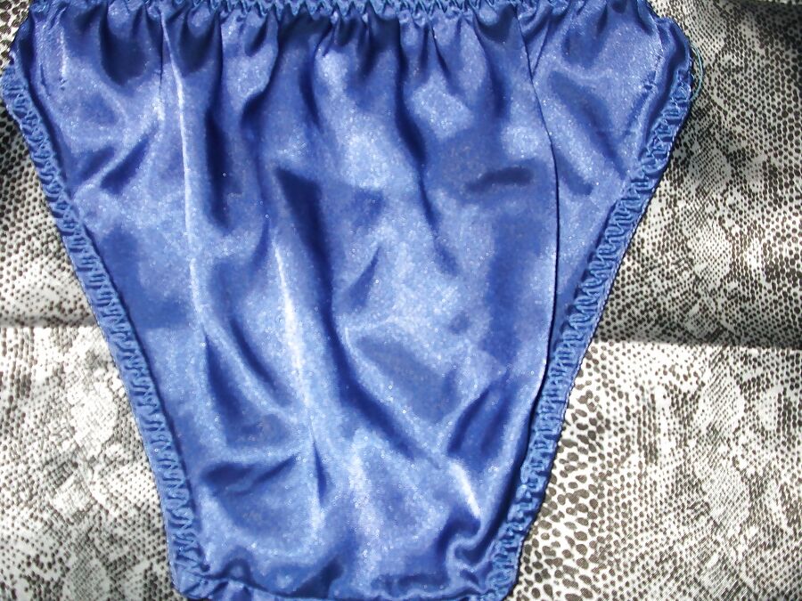 A selection of my wife&;s silky satin panties