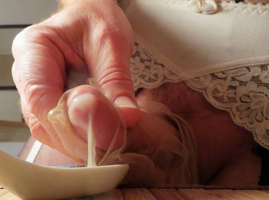 I love the lingerie of my wife
