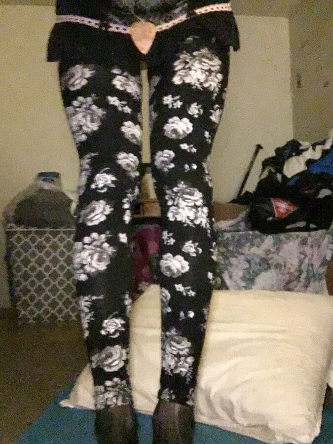 Sissy Sunday dressing up and craving Black cock and cum