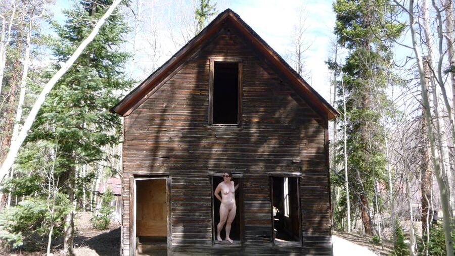 Camille Naked Outside