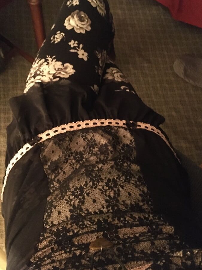 Sissy Sunday dressing up and craving Black cock and cum