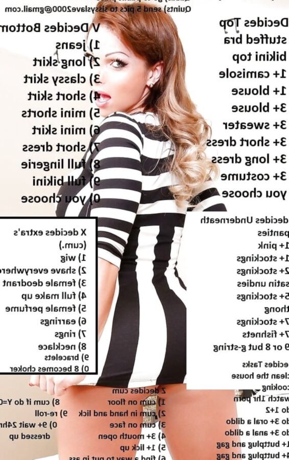 Sissy Tasks